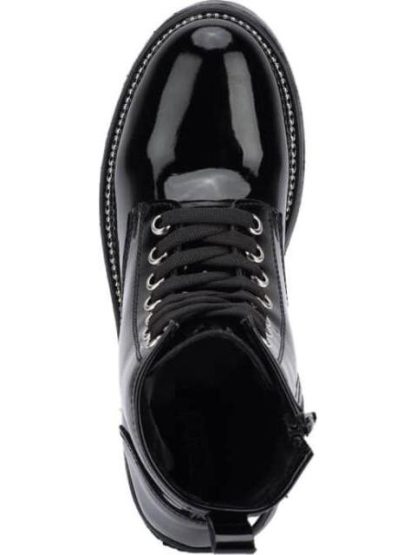 BOTIN MILITAR DE CHAROL NEGRO BAMBINO - Image 3
