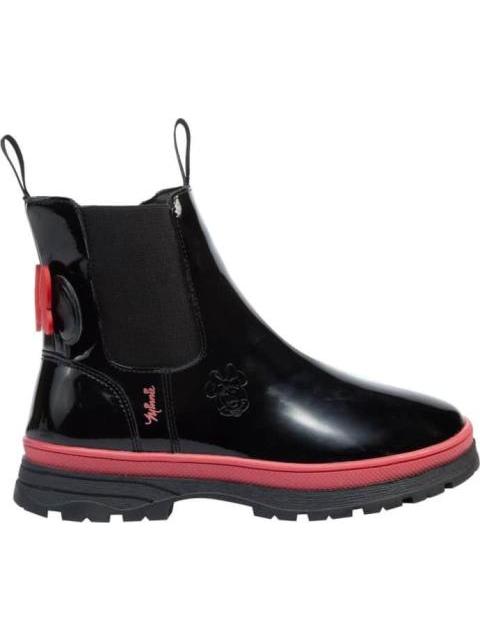 BOTIN MINNIE MOUSE NEGRO MINNIE