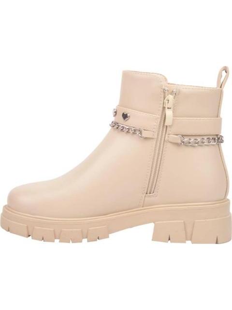 BOTIN MOTO SUELA TRACK BEIGE/HUESO VIVIS SHOES KIDS - Image 5