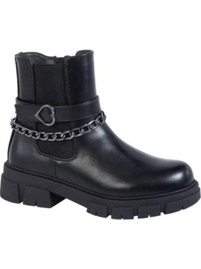 BOTIN SUELA TRACK CADENA NEGRO VIVIS SHOES KIDS - Image 2