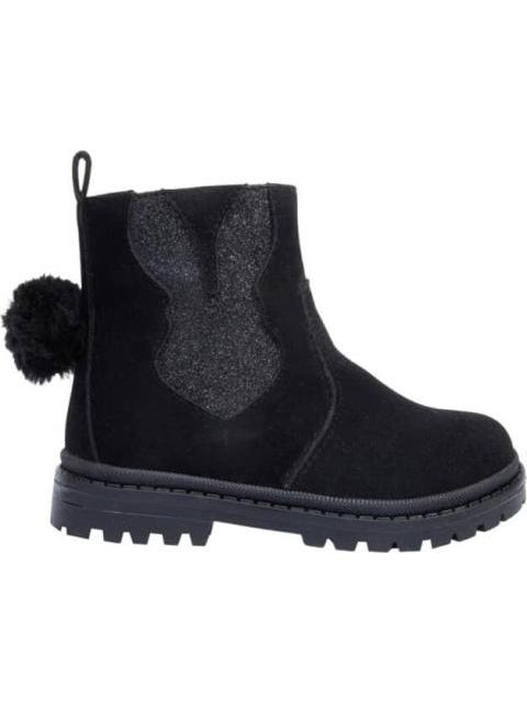BOTIN SUELA TRACK CONEJO NEGRO BAMBINO