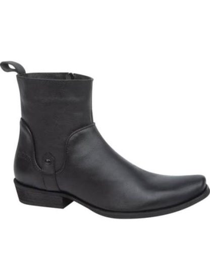 BOTIN VAQUERO PIEL NEGRO JC MCCOY - Image 2