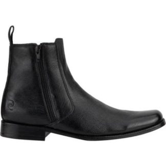 BOTIN VESTIR AJUSTE CON CIERRE NEGRO SCHATZ