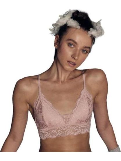 BRALETTE DE ENCAJE ROSA LOVE TO LOUNGE - Image 4
