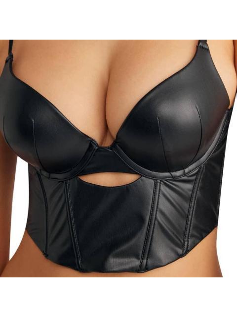 BRASIER BUSTIER NEGRO LOVE TO LOUNGE - Image 6