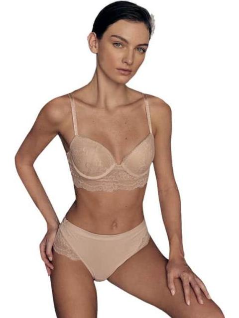 BRASIER MEDIA COPA CON PUSH UP ROSA LOVE TO LOUNGE