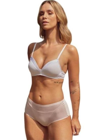 BRASIER SIN VARILLA BLANCO LOVE TO LOUNGE - Image 5