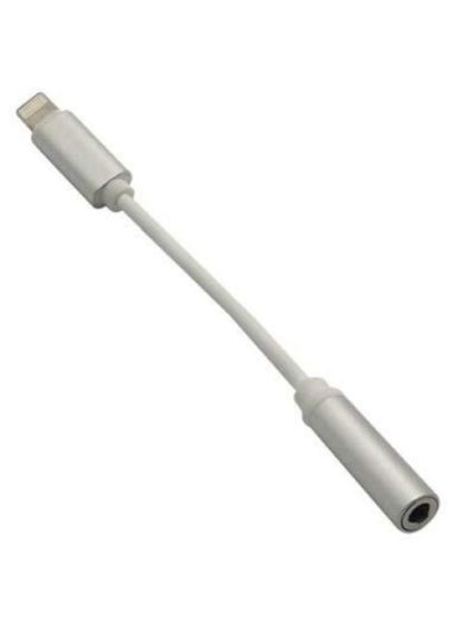 BROBOTIX ADAPTADOR LIGHTNING MACHO - 3.5MM HEMBRA BLANCO - Image 2