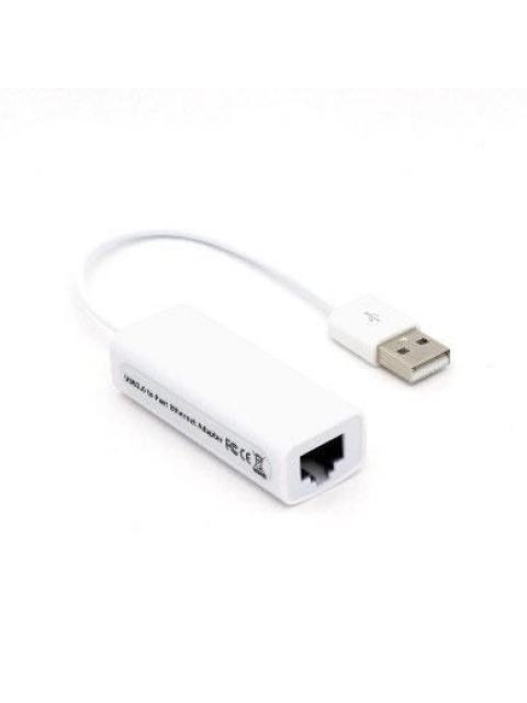 BROBOTIX ADAPTADOR USB - RJ-45 HEMBRA