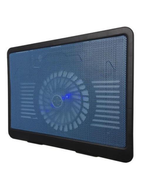 BROBOTIX BASE ENFRIADORA PARA LAPTOP 15 CON 1 VENTILADOR DE 320RPM NEGRO-AZUL