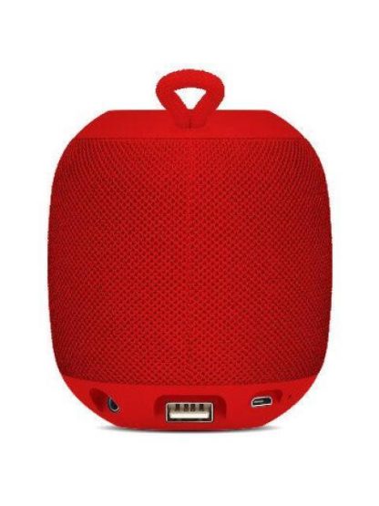 BROBOTIX BOCINA PORTATIL 263816 BLUETOOTH INALAMBRICO 3W RMS USB ROJO - Image 2