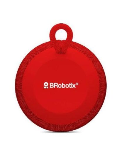 BROBOTIX BOCINA PORTATIL 263816 BLUETOOTH INALAMBRICO 3W RMS USB ROJO - Image 3