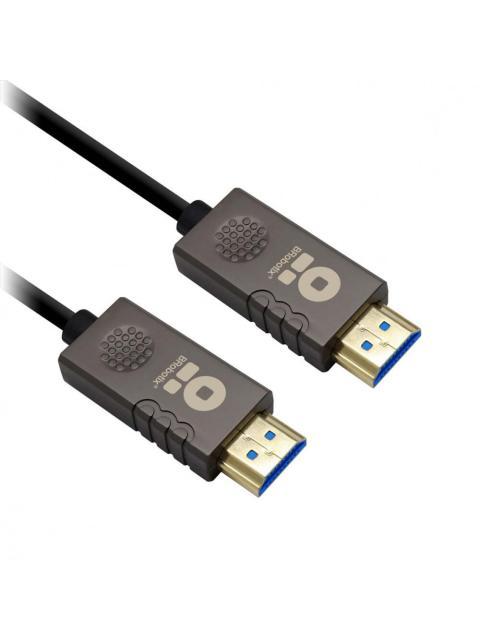 BROBOTIX CABLE HDMI DE ALTA VELOCIDAD HDMI 2.0 MACHO - HDMI 2.0 MACHO 4K 60HZ 50 METROS NEGRO