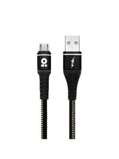 BROBOTIX CABLE USB A MACHO - MICROUSB B MACHO 1 METRO NEGRO - Image 2