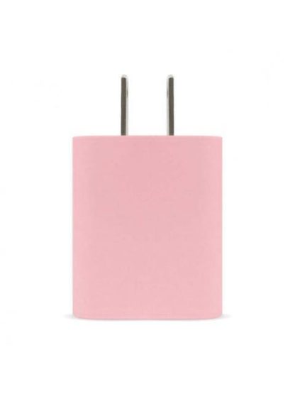 BROBOTIX CARGADOR DE PARED 6001332 5V 1X USB-A ROSA - INCLUYE CABLE USB A - USB C - Image 4