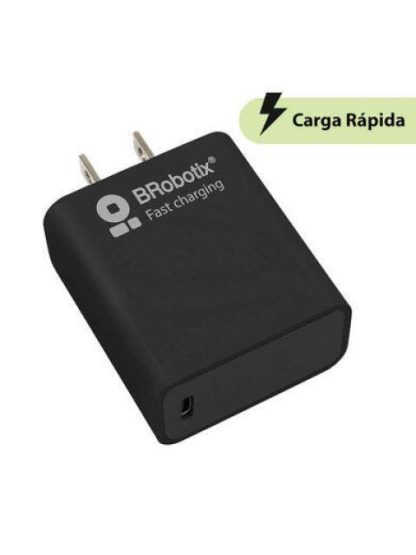 BROBOTIX CARGADOR DE PARED 6006627 20W 1X USB-C NEGRO - Image 2