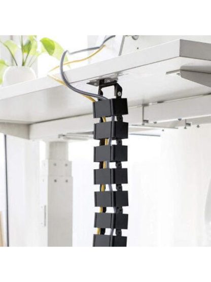BROBOTIX ORGANIZADOR DE CABLES VERTICAL NEGRO - Image 5