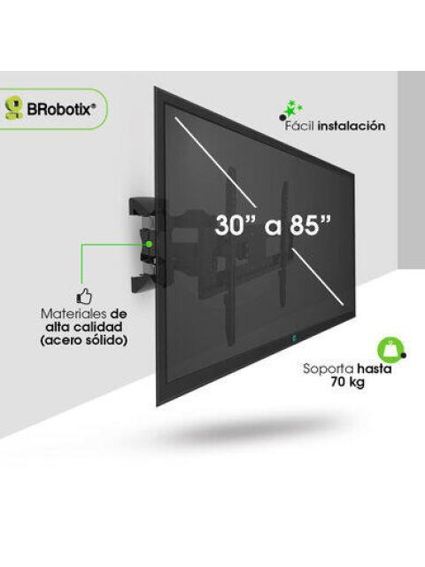 BROBOTIX SOPORTE DE PARED 6007808 PARA PANTALLA 32 - 85 HASTA 70KG - Image 3