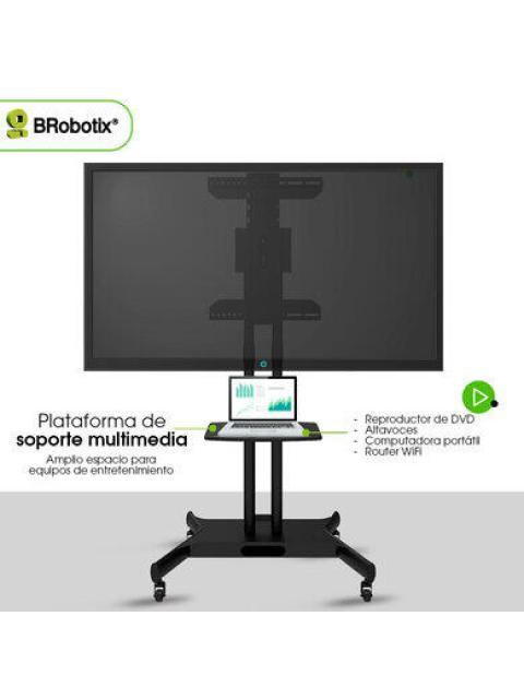BROBOTIX SOPORTE DE PISO 6007792 PARA PANTALLA 32 - 86 HASTA 50KG - Image 4