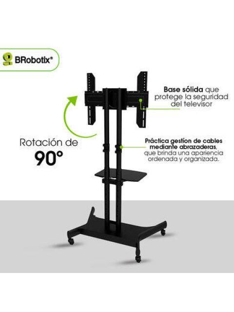 BROBOTIX SOPORTE DE PISO 6007792 PARA PANTALLA 32 - 86 HASTA 50KG - Image 6