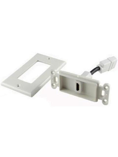 BROBOTIX TAPA HDMI 1 PUERTO HEMBRA CON CABLE PIGTAIL - Image 3