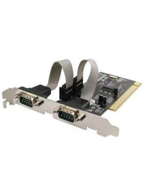 BROBOTIX TARJETA SERIAL PCI CON 2 PUERTOS DB9
