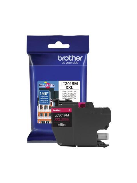 BROTHER CARTUCHO DE SUPER ALTO RENDIMIENTO LC-3019M MAGENTA 1500 PAGINAS