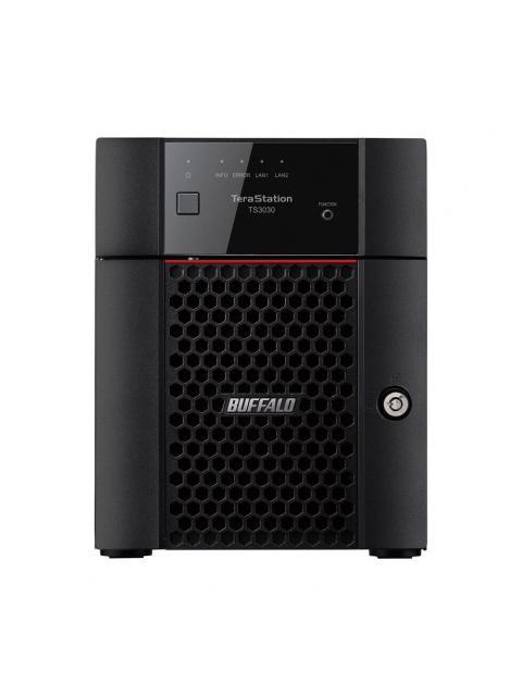 BUFFALO TERASTATION 3430DN PARTIALLY PO NAS 4 BAHIAS 16TB ANNAPURNA LABS ALPINE AL524 2GB RAM SATA III MAX 32TB - INCLUYE DISCOS DUROS