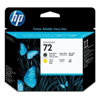 CABEZAL HP 72 NEGRO MATE-AMARILLO