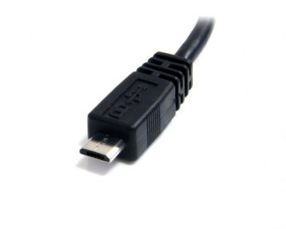 STARTECH  CABLE ADAPTADOR USB A MACHO - MICRO USB B MACHO PARA TELEFONO CELULAR 15CM NEGRO - Image 3