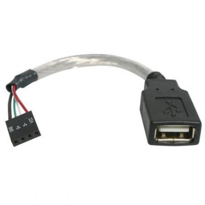 STARTECH  CABLE ADAPTADOR PARA TARJETA MADRE USB 2.0 HEMBRA - IDC 4-PIN HEMBRA 15CM - Image 2