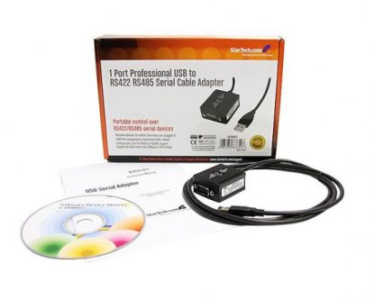 STARTECH  CABLE USB - PUERTO SERIE SERIAL RS422 Y 485 DB9 1.8 METROS NEGRO - Image 6