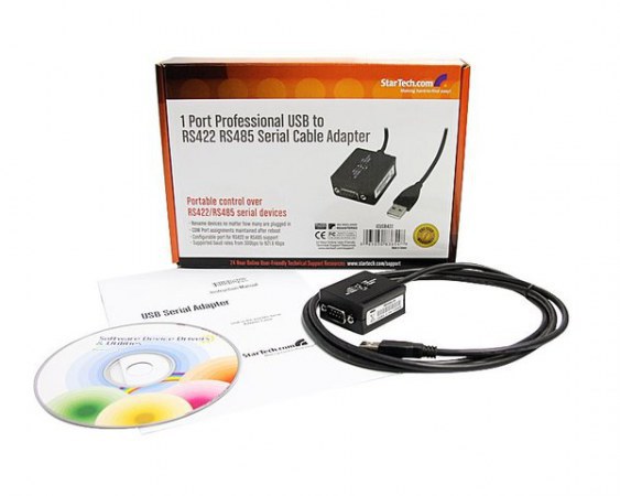 STARTECH  CABLE USB - PUERTO SERIE SERIAL RS422 Y 485 DB9 1.8 METROS NEGRO - Image 6