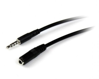 STARTECH  CABLE 3.5MM MACHO - 3.5MM HEMBRA 2 METROS NEGRO - Image 4