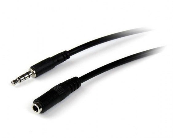 STARTECH  CABLE 3.5MM MACHO - 3.5MM HEMBRA 2 METROS NEGRO - Image 4