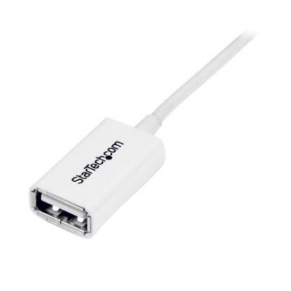 STARTECH  CABLE USB A MACHO - USB A HEMBRA 3 METROS BLANCO - Image 3