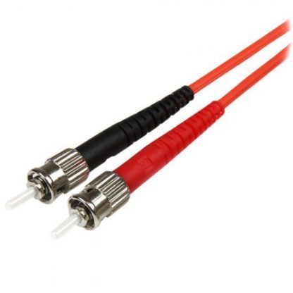 STARTECH  CABLE FIBRA OPTICA LC MACHO - ST MACHO 50-125 5 METROS ROJO - Image 2