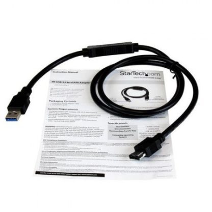 STARTECH  CABLE USB 3.0 - ESATA PARA DISCO DURO O SSD SATA 6GBPS 91CM - Image 5