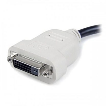 STARTECH  CABLE DISPLAYPORT 1.2 MACHO - DVI-I HEMBRA 1080P 24CM NEGRO - Image 3