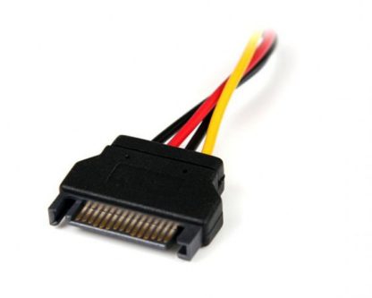 STARTECH  CABLE ADAPTADOR DE ALIMENTACION SATA A LP4 15CM - Image 2