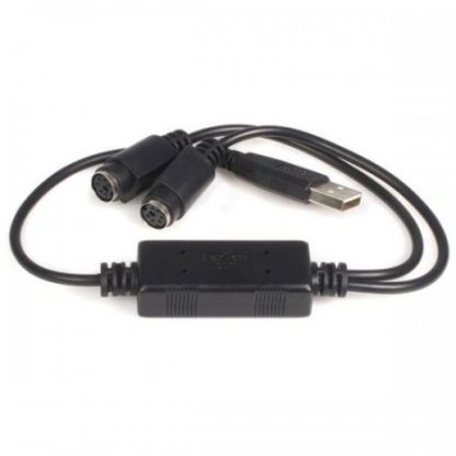 STARTECH  CABLE USB A MACHO 2 - DIN 6 HEMBRA NEGRO - Image 2