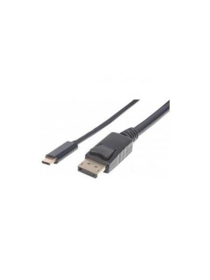 MANHATTAN CABLE USB C MACHO - DISPLAYPORT MACHO 2 METROS NEGRO - Image 2