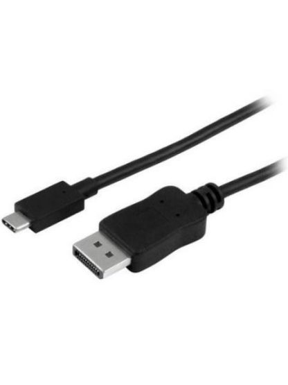 STARTECH  CABLE USB-C MACHO - DISPLAYPORT MACHO 1.8 METROS NEGRO - Image 2