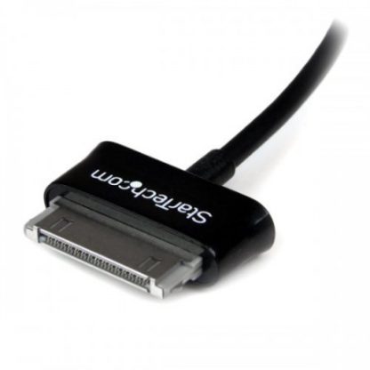 STARTECH  CABLE ADAPTADOR USB PARA SAMSUNG GALAXY TAB - USB A HEMBRA 15CM NEGRO - Image 2