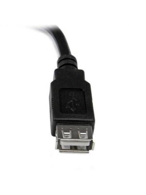 STARTECH  CABLE DE EXTENSION USB 2.0 MACHO - HEMBRA 15CM NEGRO - Image 6