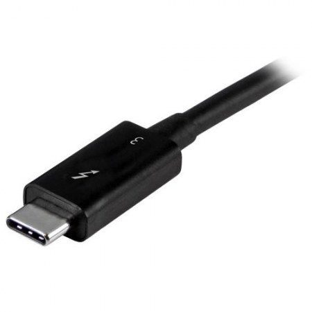 STARTECH  CABLE THUNDERBOLT 3 USB-C MACHO - USB-C MACHO 50CM NEGRO PARA MACBOOK - Image 3