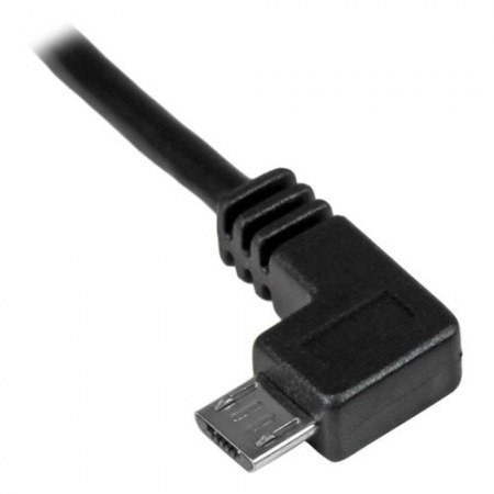 STARTECH  CABLE MICRO USB CON ANGULO IZQUIERDO 2 METROS NEGRO - Image 3