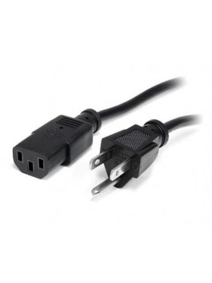 STARTECH  CABLE DE PODER NEMA5-15P - C13 COUPLER 1.8 METROS NEGRO - Image 2