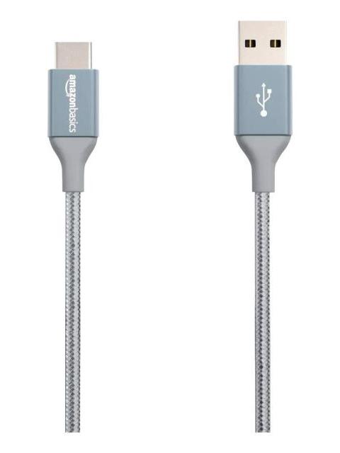 CABLE DE CARGA USB 3.0 A USB C TRENZADO RESISTENTE 30 CM