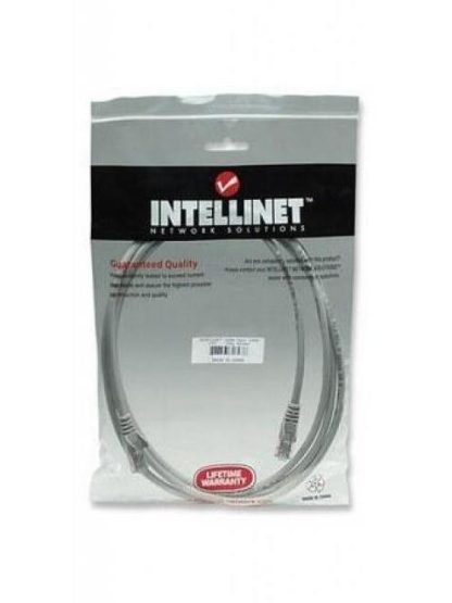 INTELLINET CABLE PATCH CAT5E UTP 100% COBRE RJ-45 MACHO - RJ-45 MACHO 7.6 METROS GRIS - Image 5